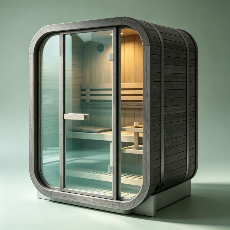Spa Wellness Resorts - Большая индивидуальная сауна из массива дерева