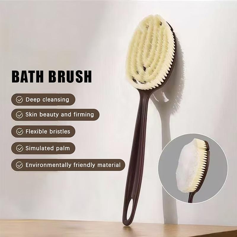 Dry Brush Body - 【1 шт. 2-в-1 массажная щетка для