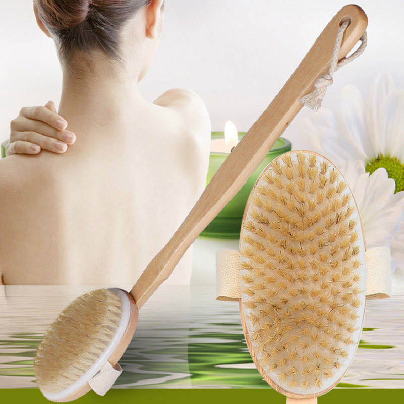 Щетки для тела с длинной ручко – обзор и цена Dry Brush Body